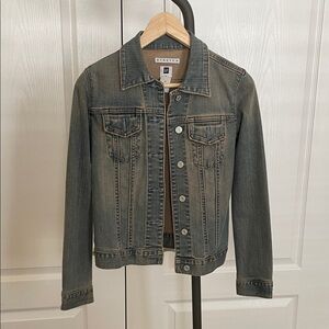 GAP Blue Stretch Denim Jacket